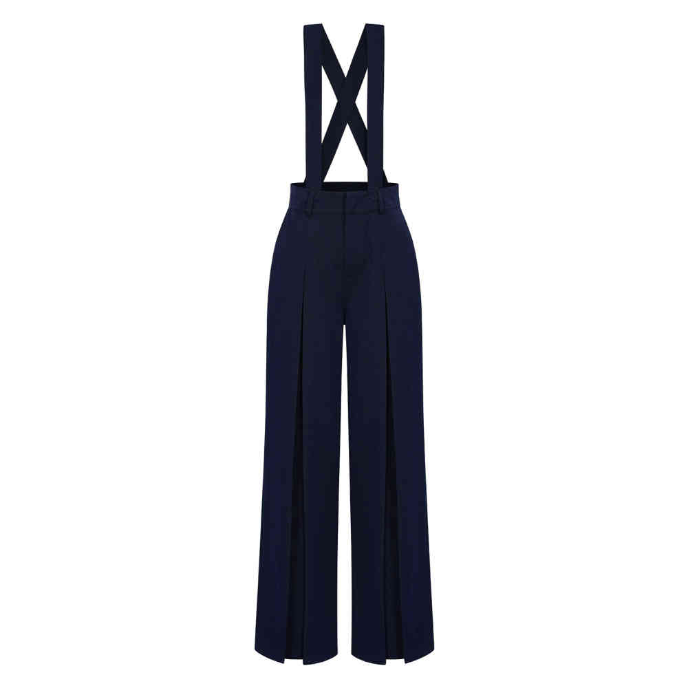 Banned - The Classic Wijde broek - Blauw